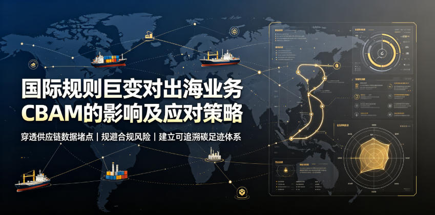 国际规则巨变对出海业务CBAM的影响及应对策略，帮助企业穿透供应链数据堵点，规避合规风险-沧海聊项目