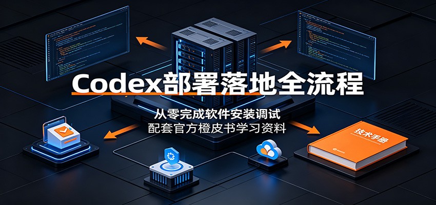 Codex部署落地全流程：从零完成软件安装调试，配套官方橙皮书学习资料-沧海聊项目
