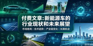 付费文章：新能原车的行业现状和未来展望-沧海聊项目