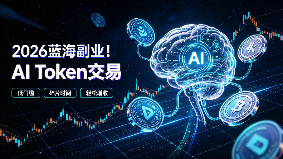2026全新风口副业｜AI智能Token交易，空闲时间轻松 賺 收益，无需全天盯盘【揭秘】-沧海聊项目