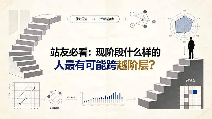 付费文章：站友必看：现阶段什么样的人最有可能跨越阶层?-沧海聊项目