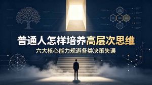付费文章：普通人怎样培养高层次思维，六大核心能力规避各类决策失误-沧海聊项目