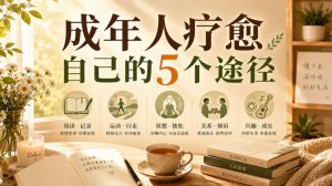 付费文章：成年人疗愈自己的5个途径-沧海聊项目