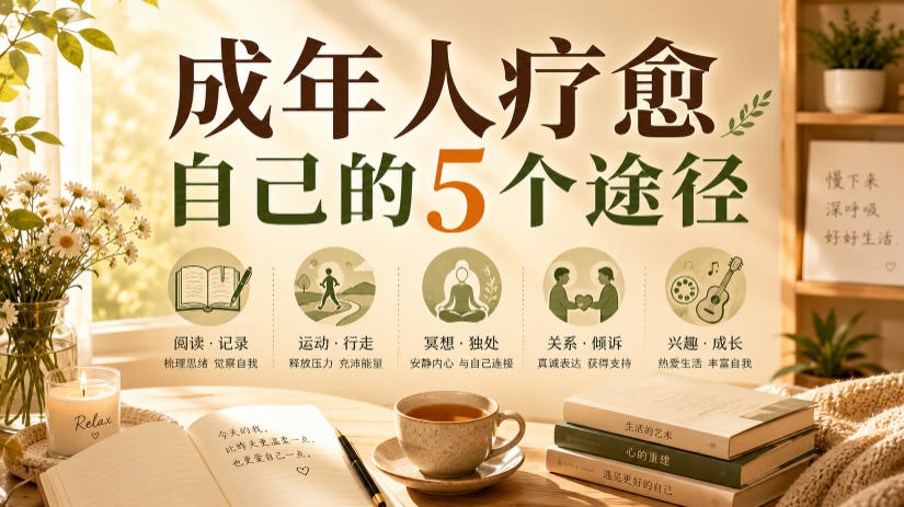 付费文章：成年人疗愈自己的5个途径-沧海聊项目