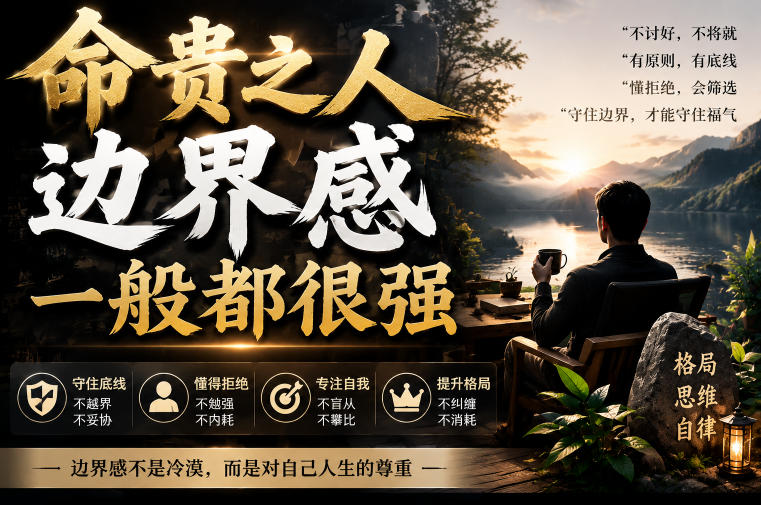 付费文章：命贵之人，边界感一般都很强-沧海聊项目