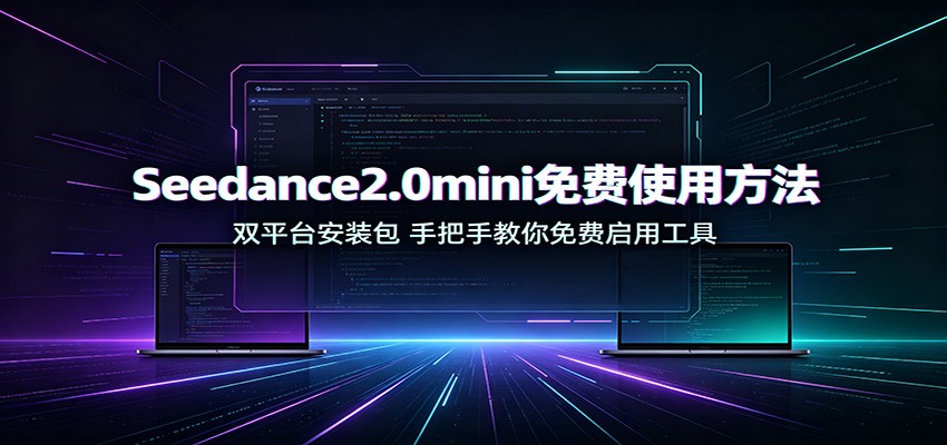 Seedance2.0mini免费使用方法：双平台安装包，手把手教你免费启用工具-沧海聊项目