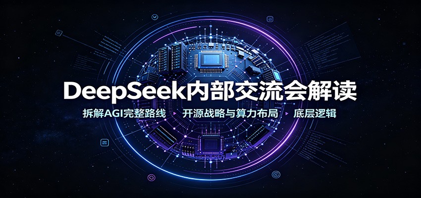 DeepSeek内部交流会解读：拆解AGI完整路线，开源战略与算力布局底层逻辑-沧海聊项目