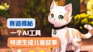 利用AI工具一分钟制作原创视频，多种变现方式，复制粘贴月入2w+！-沧海聊项目