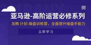 亚马逊高阶运营必修系列，龙腾计划-操盘训练营，全面提升操盘手能力-沧海聊项目