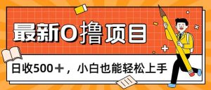 （11657期）0撸项目，每日正常玩手机，日收500+，小白也能轻松上手-沧海聊项目