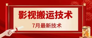 7月29日最新影视搬运技术，各种破百万播放-沧海聊项目