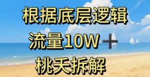 据底层逻辑，流量10W+，以安全知识科普为例-沧海聊项目