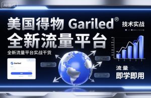 美国得物Gariled技术实战，全新流量平台实战干货，即学即用-沧海聊项目