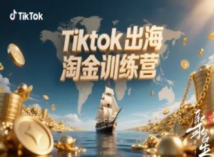Tiktok出海淘金训练营，跨境电商TK实战变现-沧海聊项目