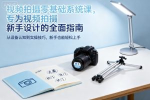 视频拍摄零基础系统课,专为视频拍摄新手设计的全面指南-沧海聊项目