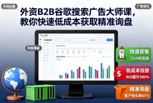 外资B2B谷歌搜索广告大师课，教你快速低成本获取精准询盘-沧海聊项目