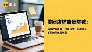 美团店铺流量爆破:涵盖权重提升、付费投流、数据分析,系统教学流量运营-沧海聊项目