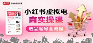 小红书虚拟电商实操课:选品起号+AI 内容创作+店铺运营+引流私域+自动化发笔记-沧海聊项目