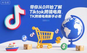 带你从0开始了解Tiktok跨境电商，TK跨境电商新手必看-沧海聊项目