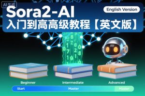 Sora2-AI入门到高级教程【英文版】-沧海聊项目