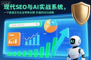 现代SEO与AI实战系统，一个能真正为企业带来长期价值的SEO战略(英语+中文字幕)-沧海聊项目