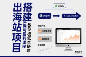 小淘出海站项目，搭建实操与盈利课程，手把手教你用极低成本搭建-沧海聊项目