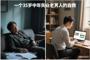 付费文章：一个35岁中年失业老男人的自救-沧海聊项目
