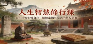 人生智慧修行课：向内求索安顿身心，解锁幸福与命运的终极答案-沧海聊项目