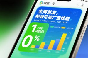 全网首发，视频号撸广告收益，无任何成本，每天操作1个小时即可，收益几十到几张-沧海聊项目