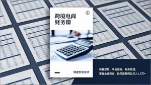 跨境电商财务课,核算逻辑、平台规则、账务处理,掌握全盘账务,胜任高薪岗位月入1.5万+-沧海聊项目